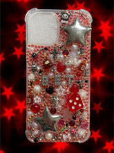 Load image into Gallery viewer, Iphone 12 Pro Max Custom Vegas Y2K Red Silver Downtown Junk Case
