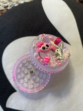 Load image into Gallery viewer, Y2K Pink Silver Playboy Mcbling Custom Junk Shark Grinder
