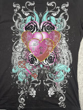 Load image into Gallery viewer, Chemistry Heart Y2K Vintage Gothic Top, Size XL
