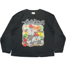 Load image into Gallery viewer, Class Kids Graffiti Grunge 2000s Y2K Long Sleeved Hiphop Top, Size XL
