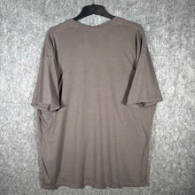 Load image into Gallery viewer, Y2K Gothic Grunge 2000s Brown Tapout Chrome Cross Lion Top Size XXL
