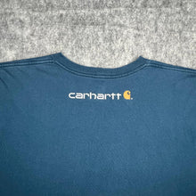 Load image into Gallery viewer, Carhartt Vintage Blue Y2K Streetwear Top, Size Large
