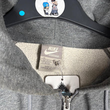Load image into Gallery viewer, Y2K Nike Grey Zip Hoodie XL , Retro Logo, Y2K Sportswear Street Style
