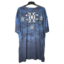 Load image into Gallery viewer, Xtreme Couture Eagle Star Graphic Blue Vintage 3XL Biker Tee
