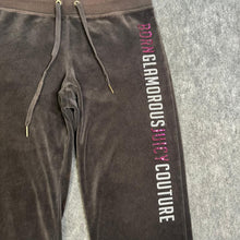 Load image into Gallery viewer, Juicy Couture Y2K Brown Flared Mcbling 2000s Joggers, Size Small
