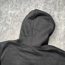 Load image into Gallery viewer, Hiphop Embroidered Y2K Streetwear Black Hoodie, Size M-L
