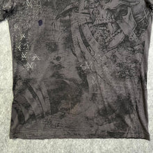 Load image into Gallery viewer, Xtreme Couture Skull Punk Y2K Gothic Grunge Black Top, Size X-Large
