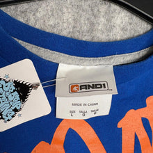 Load image into Gallery viewer, And1 Basketball Graffiti Y2K Streetwear Blue Graphic Top, Size: Large

