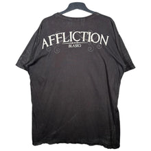 Load image into Gallery viewer, Affliction Blasko Pirate Skull Graphic T-Shirt Black 2XL USA Made
