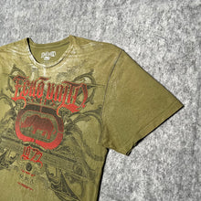 Load image into Gallery viewer, Ecko Unltd MMA Elite Khaki Gothic Grunge Red Y2K 2000s Top, Size 2XL
