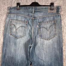 Load image into Gallery viewer, Y2K Baggy Levis Silver Tab Jeans Blue Light Wash 36W 30L Vintage Streetwear
