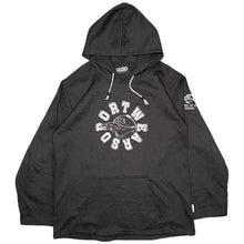 Load image into Gallery viewer, Hiphop Embroidered Y2K Streetwear Black Hoodie, Size M-L
