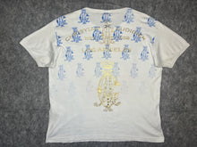 Load image into Gallery viewer, Christian Audigier Ed Hardy Grenade Wing Y2K Tattoo Top, Size Large
