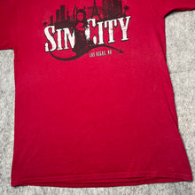 Load image into Gallery viewer, Sin City LA Gothic Devil Red Y2K Top,  Size Large
