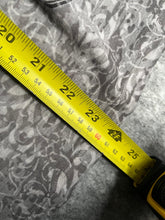 Load image into Gallery viewer, Y2K Fair Oaks Mcbling Grey Rhinestone Heart Gothic Cross, Size Small
