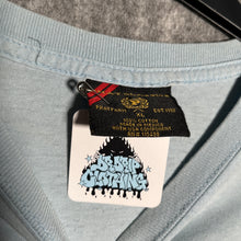 Load image into Gallery viewer, Phat Farm Light Blue Grey Crest Logo T-Shirt Y2K Hip Hop Streetwear
