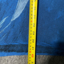 Load image into Gallery viewer, Xtreme Couture Blue Gothic Cross &amp; Angel Feathers Grunge Top, Size XXL
