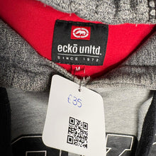 Load image into Gallery viewer, Ecko Unltd Grey Streetwear Y2K Hoodie, Size Medium
