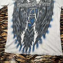 Load image into Gallery viewer, Affliction Georges St Pierre Rush Eagle Cyber Tribal Gothic Angel Top, Size L
