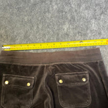 Load image into Gallery viewer, Juicy Couture Y2K Brown Flared Mcbling 2000s Joggers, Size Small
