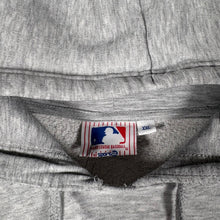 Load image into Gallery viewer, MLB NY Yankees Grey Hoodie 2XL – Classic Logo, Y2K Streetwear Essential
