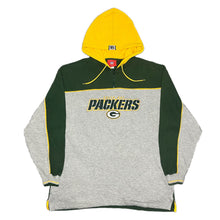 Load image into Gallery viewer, NFL Green Bay Packers Football White Green Sports Hoodie, Size XL
