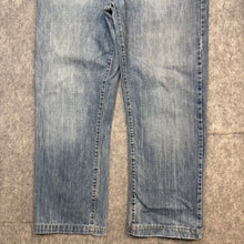 Load image into Gallery viewer, Quicksilver Cargo Flap Pocket Distressed Straight Leg Jeans, Waist 36
