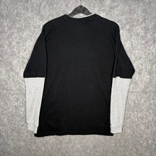 Load image into Gallery viewer, Gothic Mcbling Black Multi Long Sleeved Layered Top, Size M
