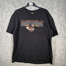 Load image into Gallery viewer, Harley Davidson 2007 Steel City Eagle Graphic Tee Black XL Vintage
