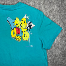 Load image into Gallery viewer, Ecko Blue Y2K Graffiti Streetwear Multi Vintage Top, Size XS-S
