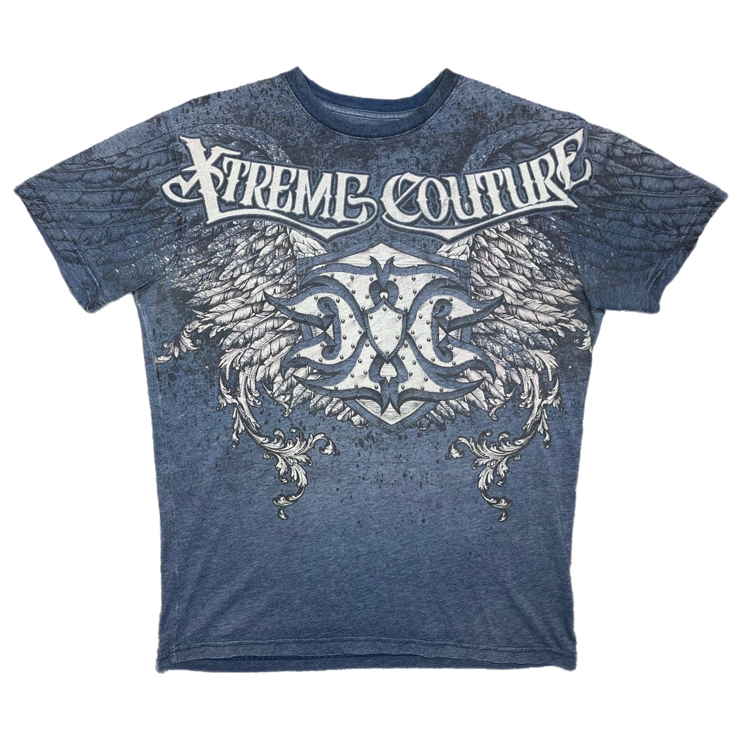 Xtreme Couture Angel Wing Gothic Top, Size Medium