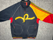 Load image into Gallery viewer, 2000s Rocawear Track Jacket Full Zip Blue Orange Logo Hip Hop,
