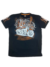 Load image into Gallery viewer, Harley Davidson Gothic Grunge Biker Top, Size 3XL
