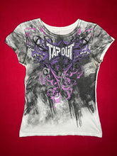 Load image into Gallery viewer, Tapout Y2K Purple Tribal Fairycore Top, Size Large
