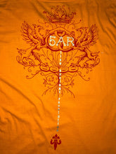 Load image into Gallery viewer, Y2K Gothic Orange Cross Wing Design Top, 5XL
