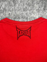 Load image into Gallery viewer, Y2K Red Tapout Gothic Cross Grunge Top, Size XL
