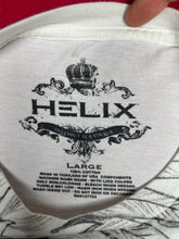 Load image into Gallery viewer, Helix Fleur De Lis White Gothic Grunge Top, Size Large
