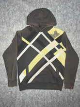 Load image into Gallery viewer, O&#39;Neill Brown Stripe Geometric Skater Hoodie, Size Large
