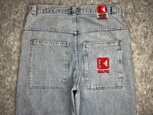 Load image into Gallery viewer, 2000s Vintage Y2K Hiphop Karl Kani Embroidered Jeans, Waist 34
