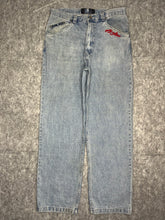 Load image into Gallery viewer, 2000s Vintage Y2K Hiphop Karl Kani Embroidered Jeans, Waist 34
