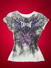 Load image into Gallery viewer, Tapout Y2K Purple Tribal Fairycore Top, Size Large
