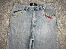 Load image into Gallery viewer, 2000s Vintage Y2K Hiphop Karl Kani Embroidered Jeans, Waist 34
